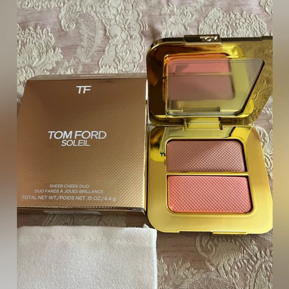 Tom Ford Soleil Sheer Cheek Duo Blush 02 Eclat Nu - Picture 1 of 2